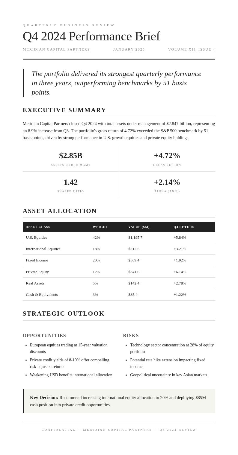Editorial Magazine Brief With Feature Layout